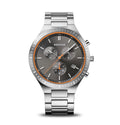Titan Chrono | brushed silver | 11743-709
Used good condition 
Product information "Titan Chrono | brushed silver | 11743-709"
With this watch you go through thick and thin - Ultra light, extremely resistant,