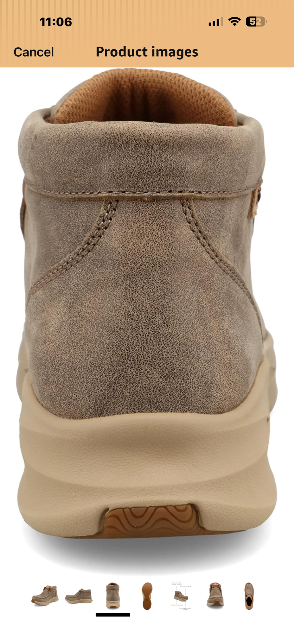 Twisted X womens Ultralite X Steel Toe Work Shoe

Color: Bomber
Size:
9.5

PREMIUM LEATHER: 4" Mid Top with Leather Upper and Moc Toe
SAFETY TOE: Steel toe (ASTM F2413-24 I/C EH SRO)
LIGHTWEIGHT: UltraLite X utilizes a unique EVA compound to create footwe