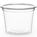 Vegware Compostable Clear PLA Plastic 1oz Deli Containers, Case of 5000, Small Portion, Condiment Sauce Cup, Renewable Plant-Based Sample Cups, Lid Available, Disposable

Size: 1oz

Capacity	1 ounces
Item Dimensions L x W x H	1"L x 1"W x 1"H
Package Quant