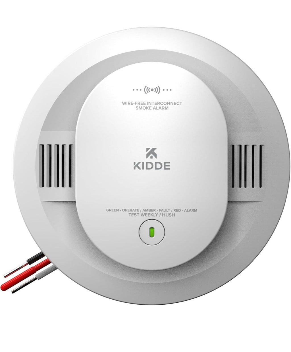 Kidde Smoke Detector, Hardwired with AA Battery Backup, Wire-Free Interconnect, Voice Alerts, LED Status Light, 85 dB Alarm, 5inches, 20SAR-VRF

Style: Hardwired with AA Battery Backup

Size: Smoke Detector

Brand Kidde
Style Hardwired with AA Battery Bac
