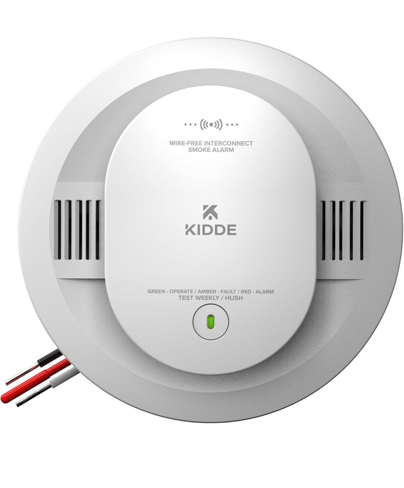 Kidde Smoke Detector, Hardwired with AA Battery Backup, Wire-Free Interconnect, Voice Alerts, LED Status Light, 85 dB Alarm, 5inches, 20SAR-VRF

Style: Hardwired with AA Battery Backup

Size: Smoke Detector

Brand Kidde
Style Hardwired with AA Battery Bac