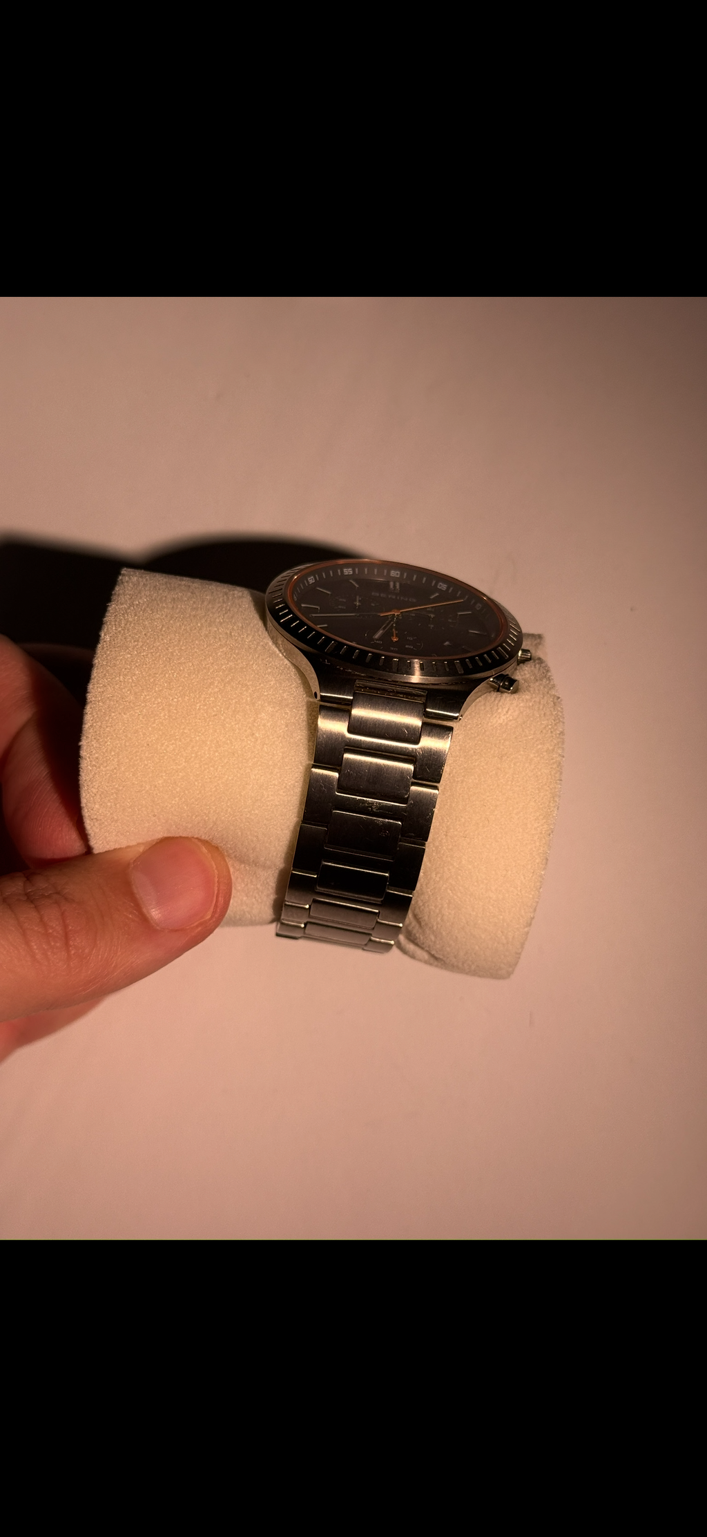 Titan Chrono | brushed silver | 11743-709
Used good condition 
Product information "Titan Chrono | brushed silver | 11743-709"
With this watch you go through thick and thin - Ultra light, extremely resistant,