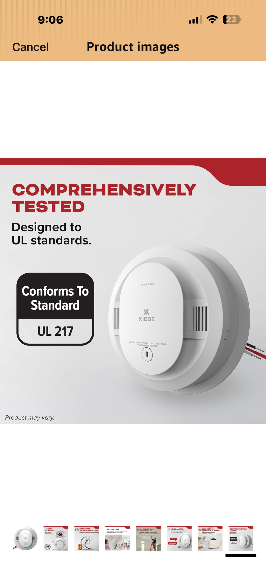 Kidde Smoke Detector, Hardwired with AA Battery Backup, Wire-Free Interconnect, Voice Alerts, LED Status Light, 85 dB Alarm, 5inches, 20SAR-VRF

Style: Hardwired with AA Battery Backup

Size: Smoke Detector

Brand Kidde
Style Hardwired with AA Battery Bac