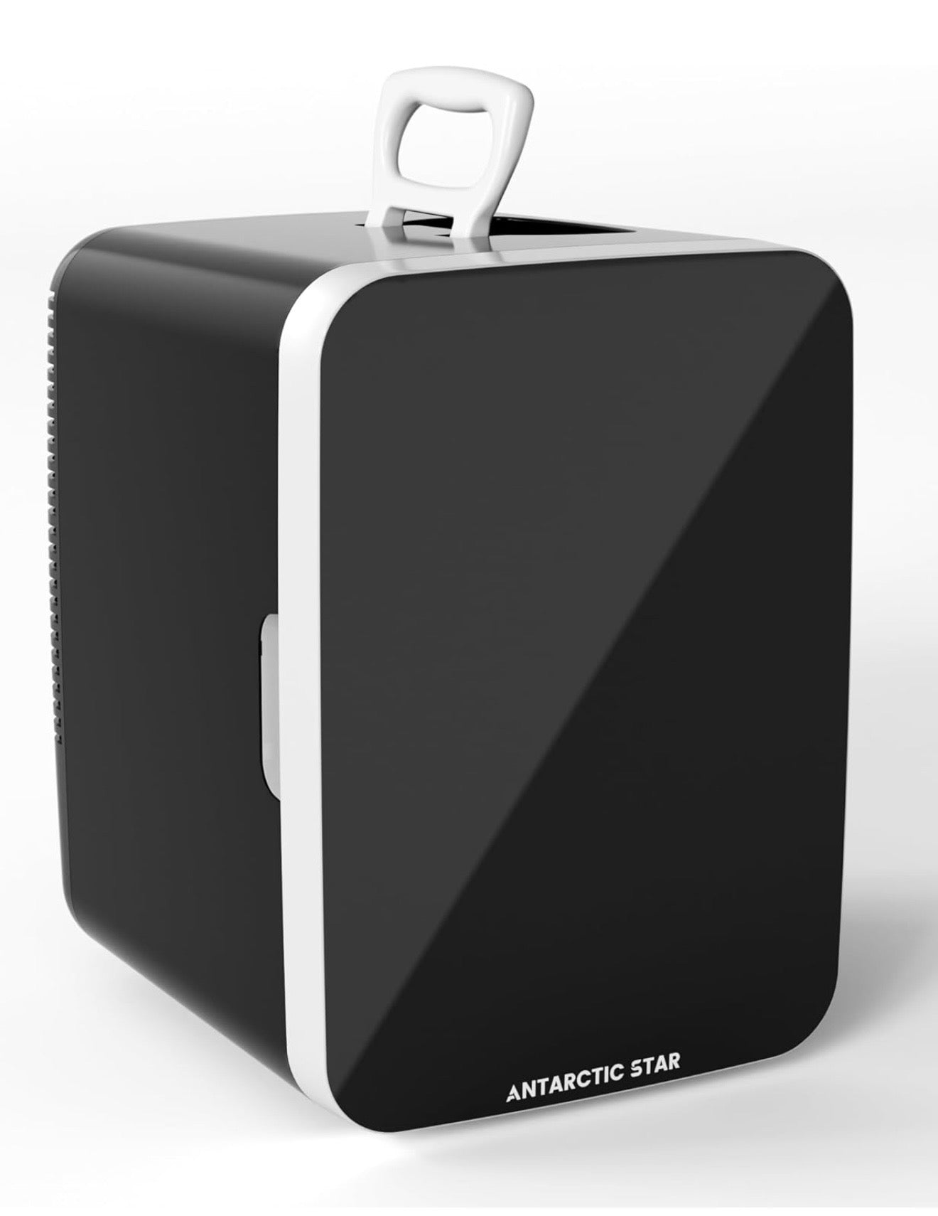 Antarctic Star 10L Compact Mini Fridge, Portable Small Refrigerator with AC/DC Dual Power, Thermoelectric Cooler for Beverage, Skincare, Food, Bedroom, Office, Dorm & Car, Black

Top highlights
Product Dimensions 12.9"D x 9.9"W x 14"H
Brand Antarctic Star