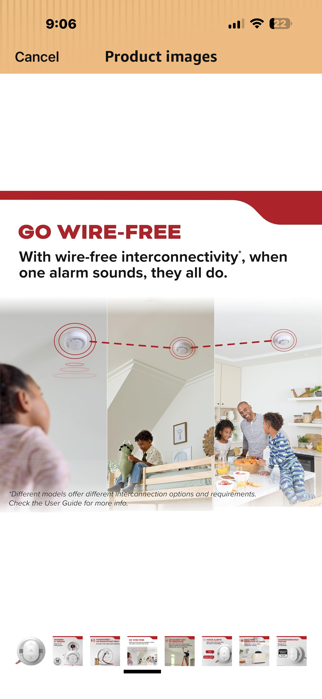 Kidde Smoke Detector, Hardwired with AA Battery Backup, Wire-Free Interconnect, Voice Alerts, LED Status Light, 85 dB Alarm, 5inches, 20SAR-VRF

Style: Hardwired with AA Battery Backup

Size: Smoke Detector

Brand Kidde
Style Hardwired with AA Battery Bac