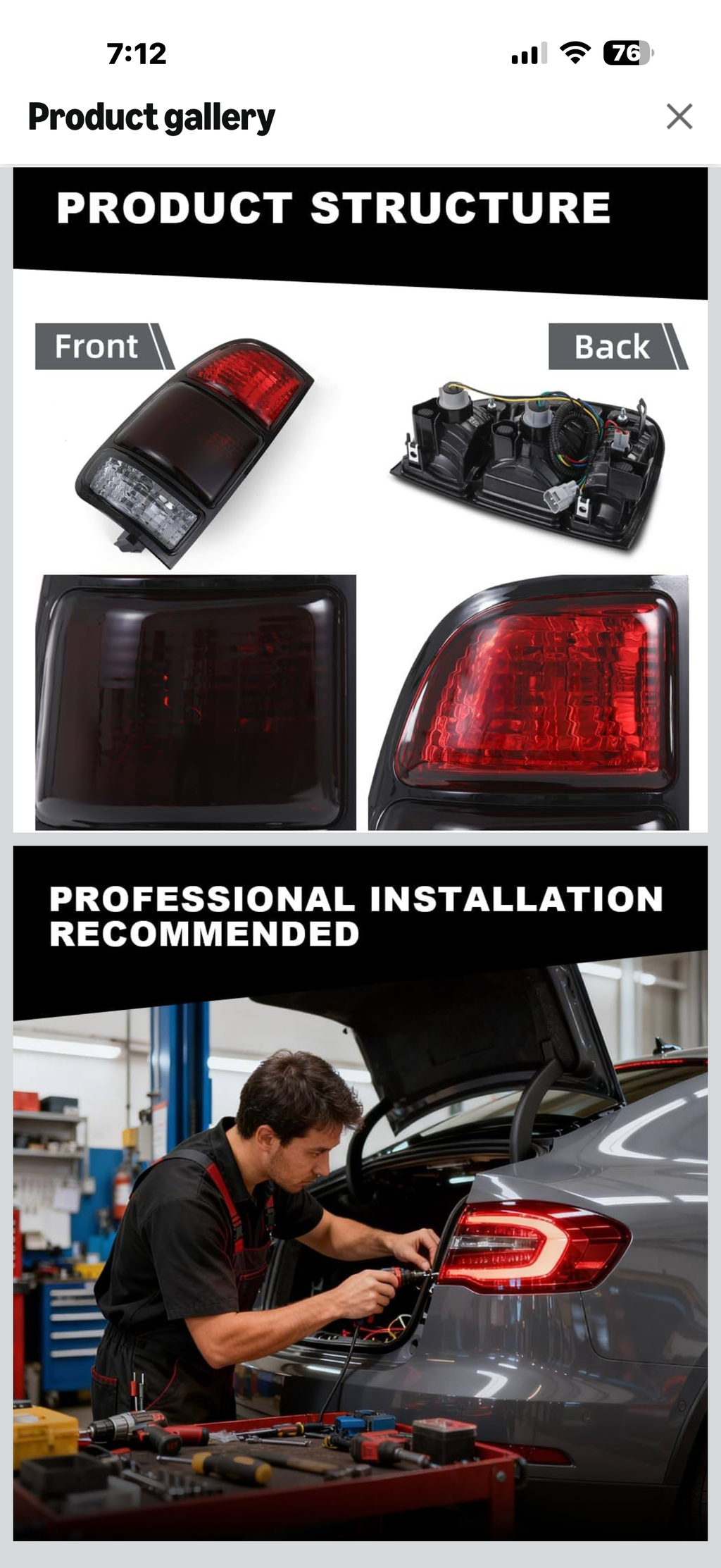 MOUTUX Tail Lights Compatible with Toyota Tundra Regular Cab & Access Cab 2000-2006 Fit Fleetside Bed Models Rear Brake Lamp Assembly with Wiring Harness 815600C010, 815500C010, TO2800129 Luz Trasera

Brand MOTUX
Color smoky
Specific Uses For Product Rear
