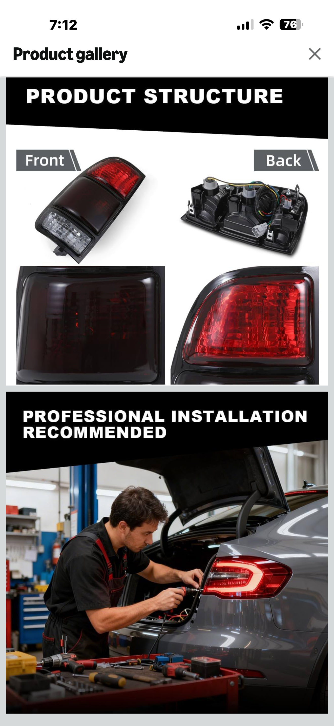 MOUTUX Tail Lights Compatible with Toyota Tundra Regular Cab & Access Cab 2000-2006 Fit Fleetside Bed Models Rear Brake Lamp Assembly with Wiring Harness 815600C010, 815500C010, TO2800129 Luz Trasera

Brand MOTUX
Color smoky
Specific Uses For Product Rear