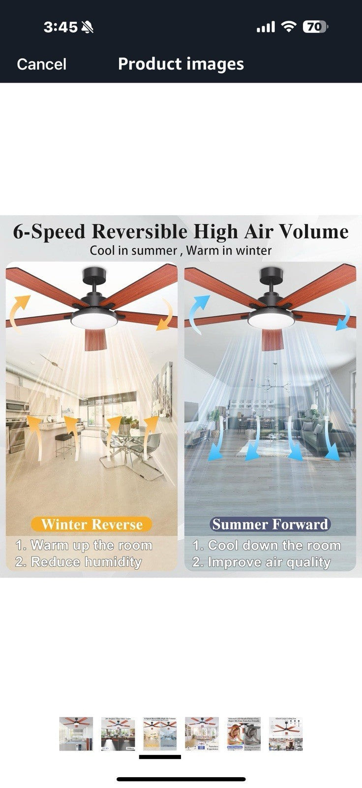 62 inch Ceiling Fans with Lights and Remote Control,Indoor
