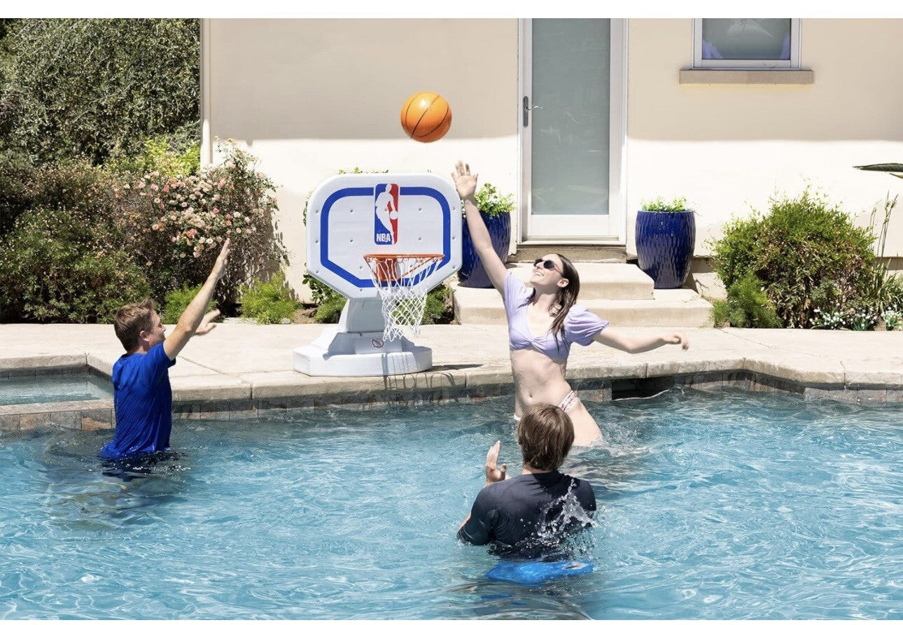 Poolmaster 72900 NBA Logo USA Competition-Poolside Basketball Tiny Part Damage