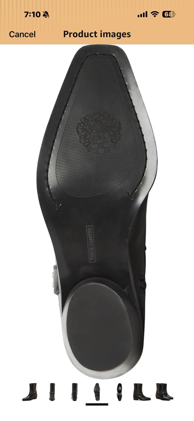 Vince Camuto Women's Roista Motorcycle Boot Size 8.5