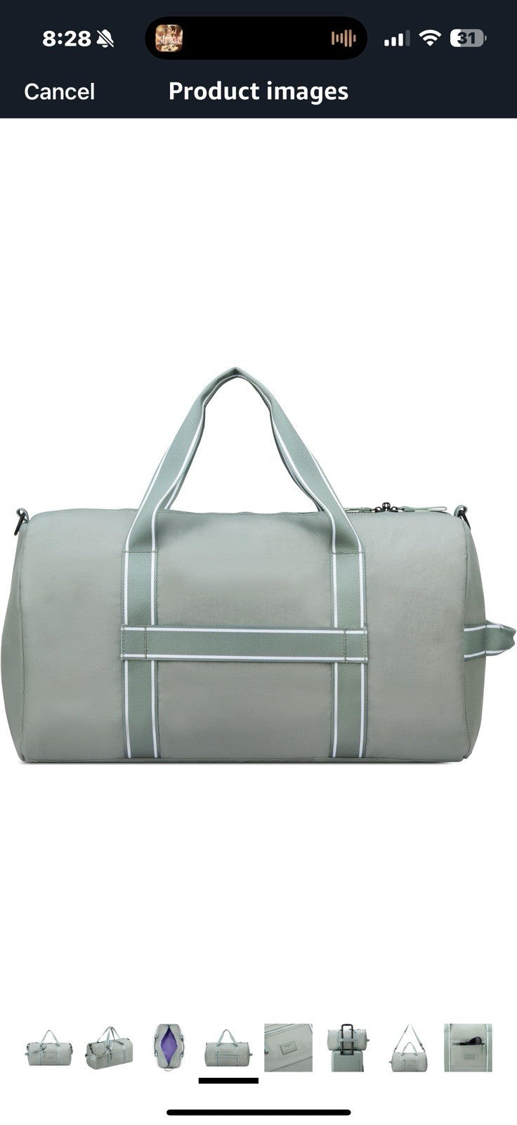 florence by mills Sweet Escape Carry-On Duffle Bag