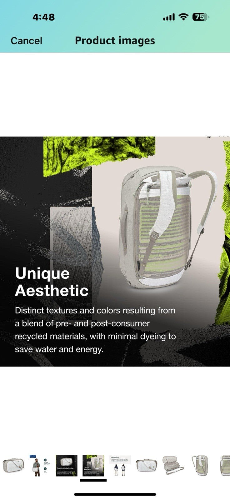 Osprey Arcane Earth Hip Fanny Pack, Pediment Grey Block