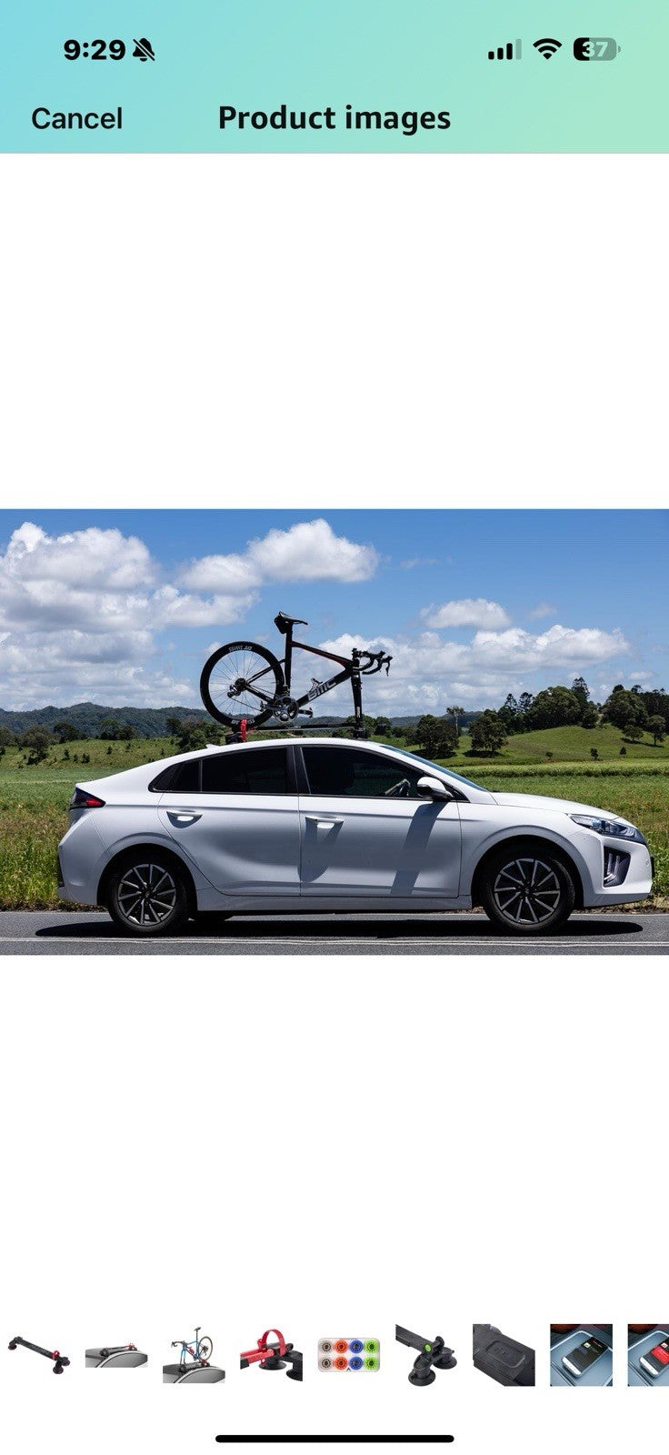 Allen Smart Suction™ Roof Mount 1-Bike Rack, Model SB-01