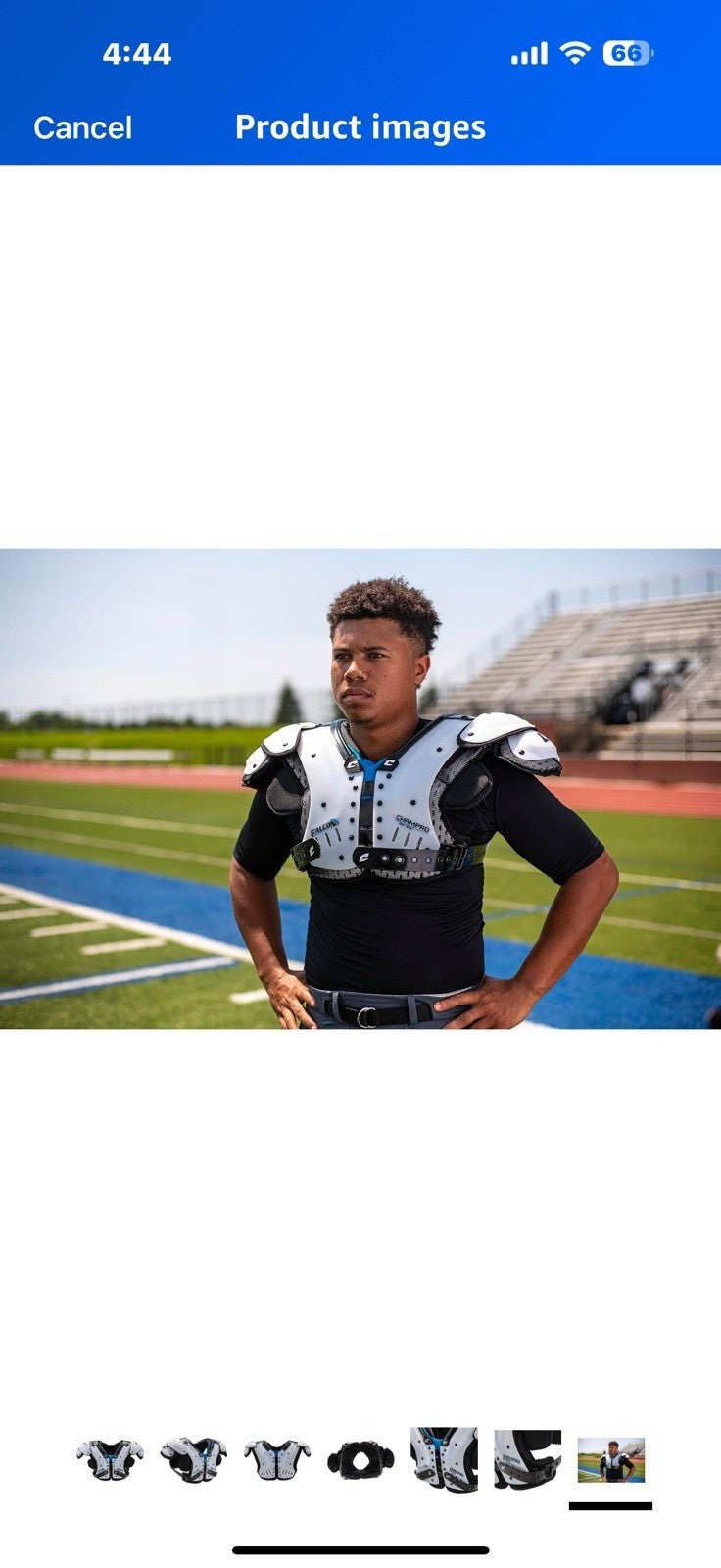CHAMPRO Falcon Lineman Shoulder Pad X Large 