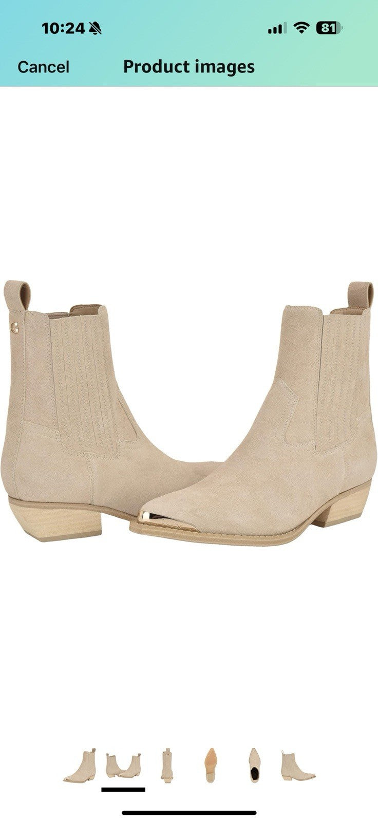 GUESS Women's Lanna Ankle Boot Size 9