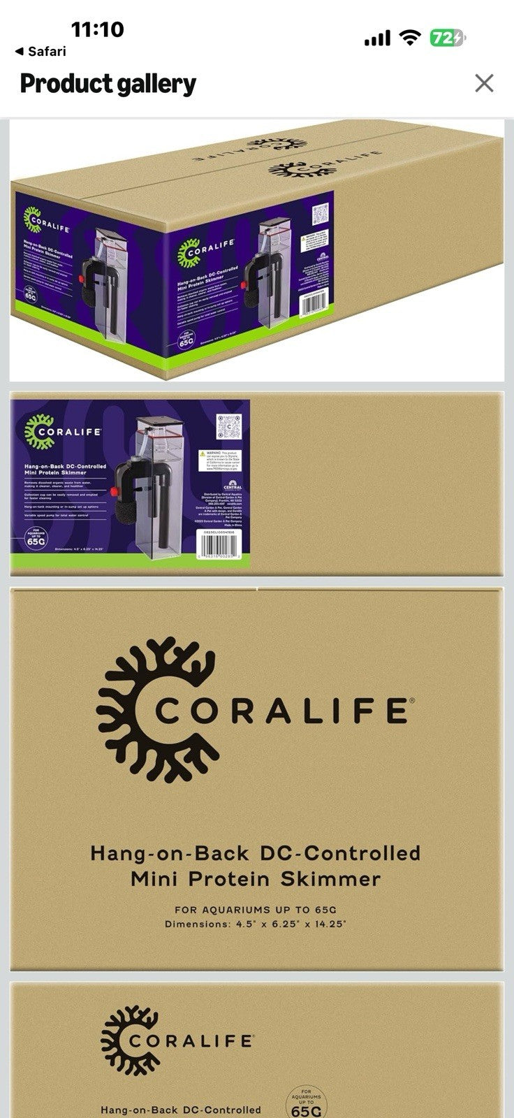 Coralife Aquarium Fish Tank Marine Salt Water DC-Controlled Variable 