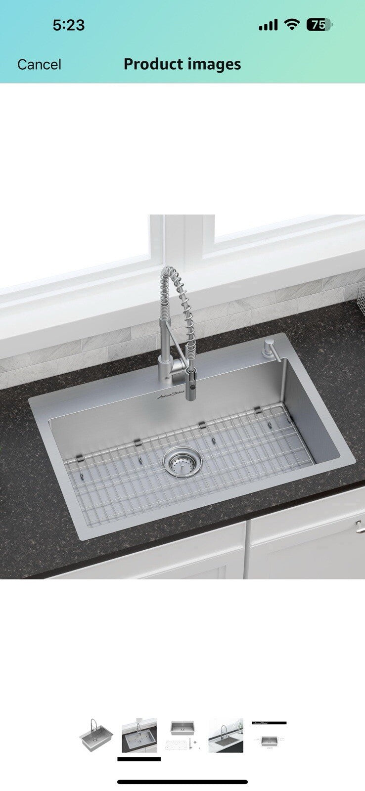 American Standard 18SB.9332282C.075 Culver 33 x 22-Inch Kitchen Sink