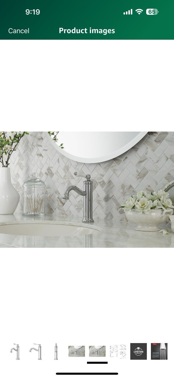 Pfister Courant Bathroom Sink Faucet, Single Control, 1-Handle, Single 