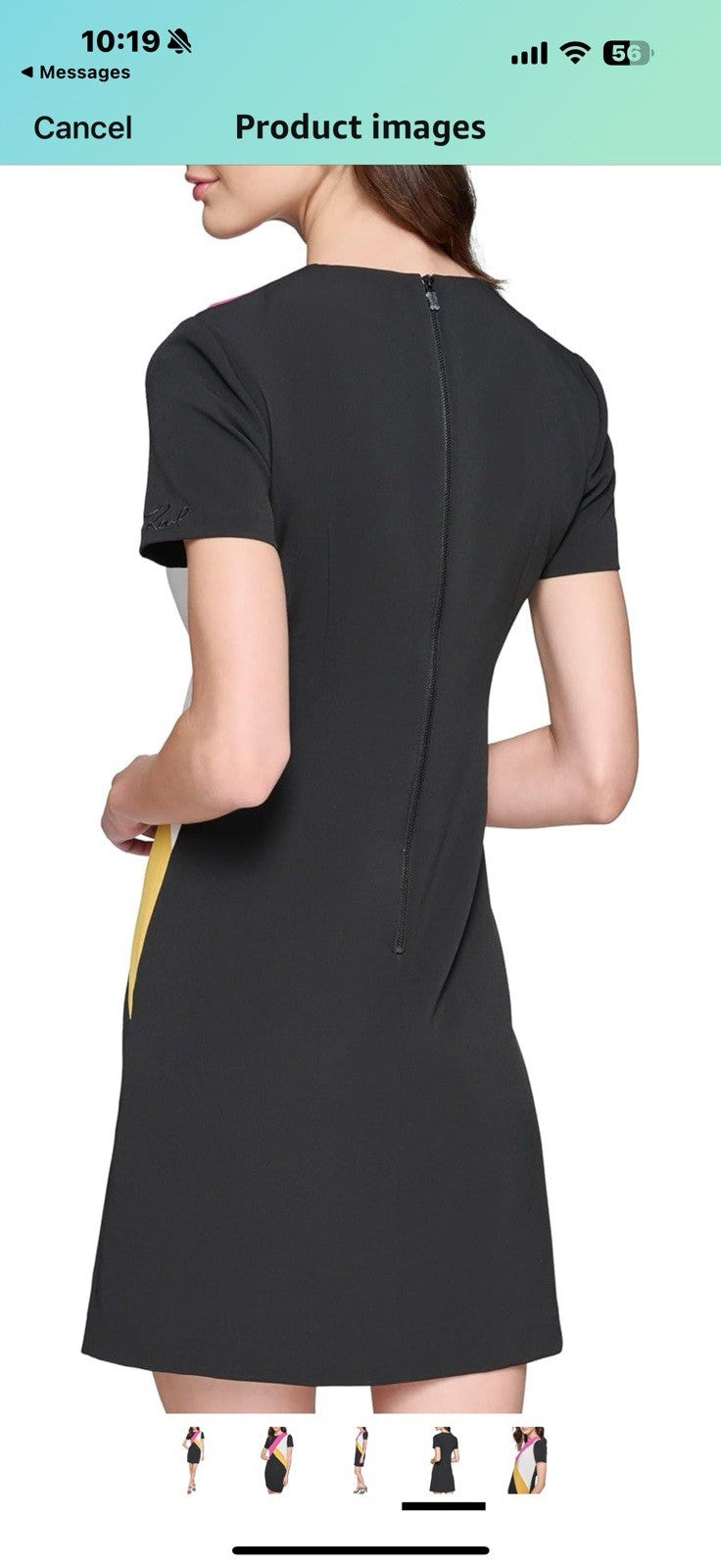 KARL LAGERFELD Women's Soft Everyday Dress Size 10 
