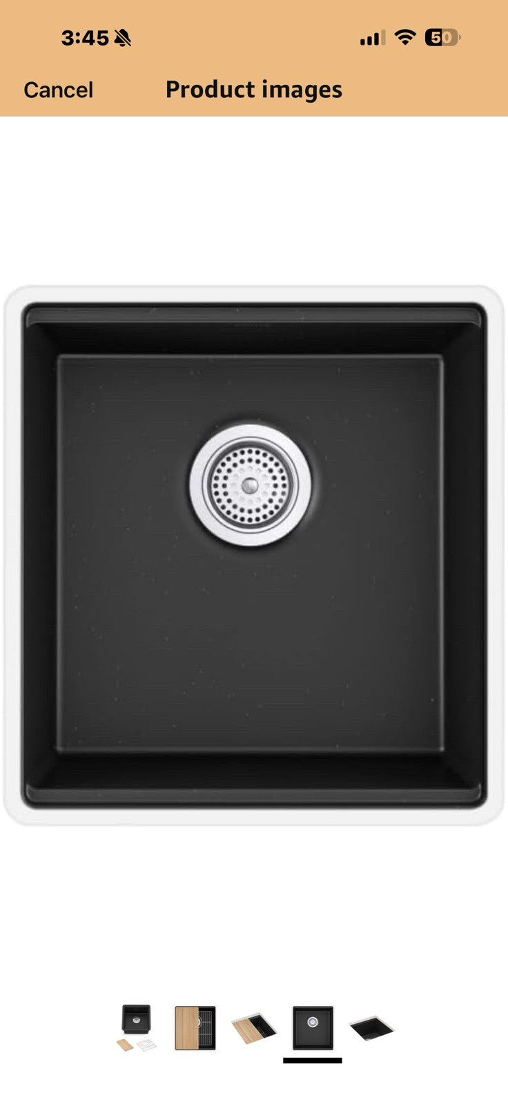 KOHLER Billings 18 in. Undermount Bar Sink With Accessories