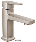 Peerless Ezra Single Hole Bathroom Faucet, Brushed Nickel Bathroom Sink 
