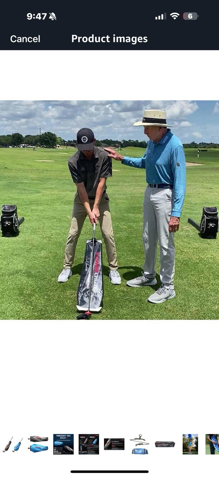PowerPro Sports: Powerchute Mach II - Golf Swing Training Aid by David 