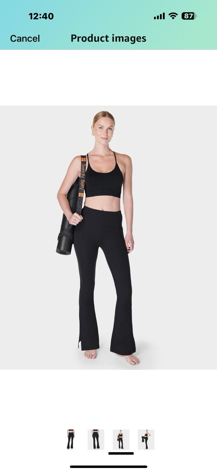 Sweaty Betty Women's Super Soft High Waist 32" Flare Yoga Pant