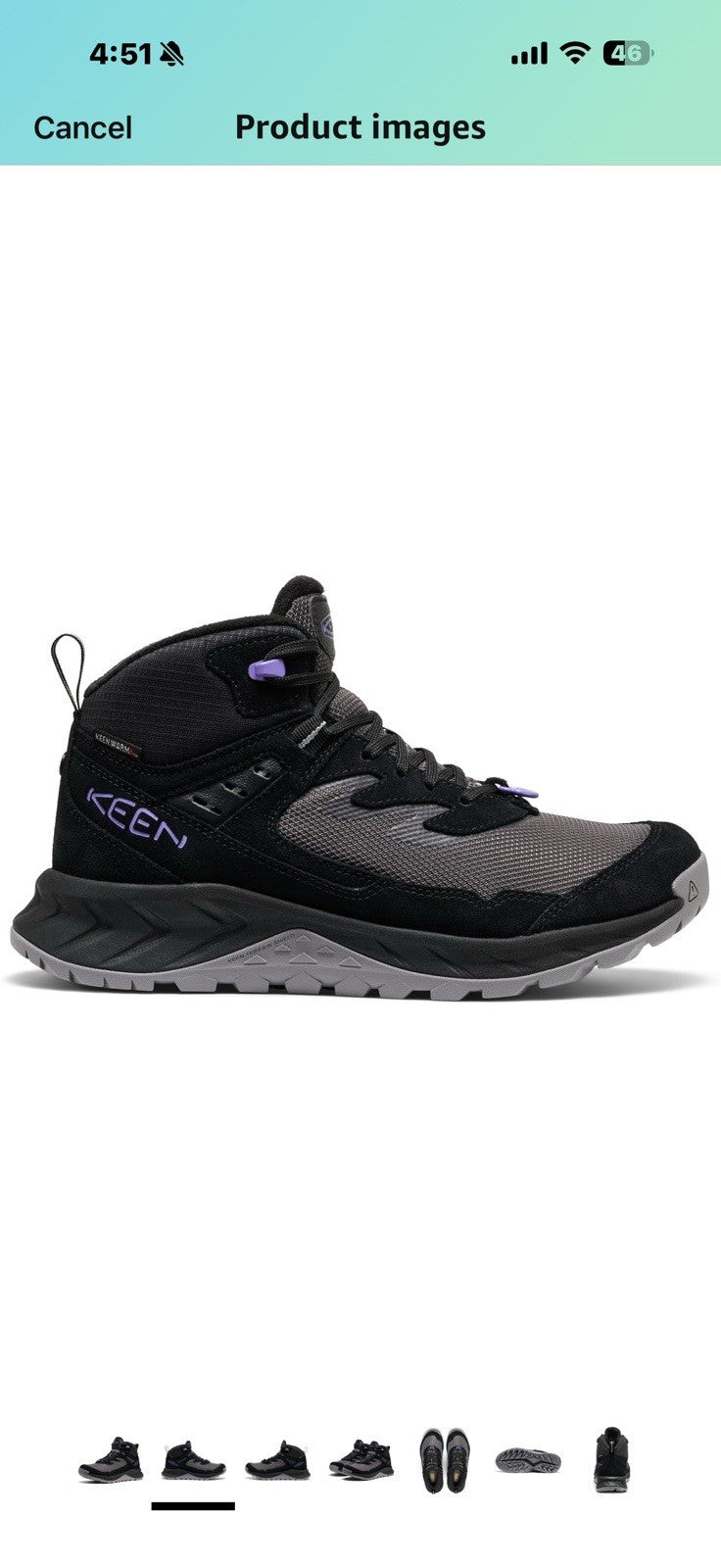 KEEN womens Hightrail Mid Height Durable Insulated Leather Waterproof  10