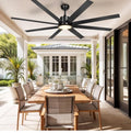 YITAHOME 72 Inch Ceiling Fans with Lights and Remote Control for Indoor