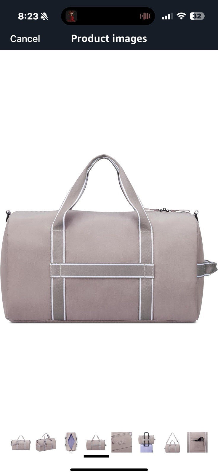 florence by mills Sweet Escape Carry-On Duffle Bag