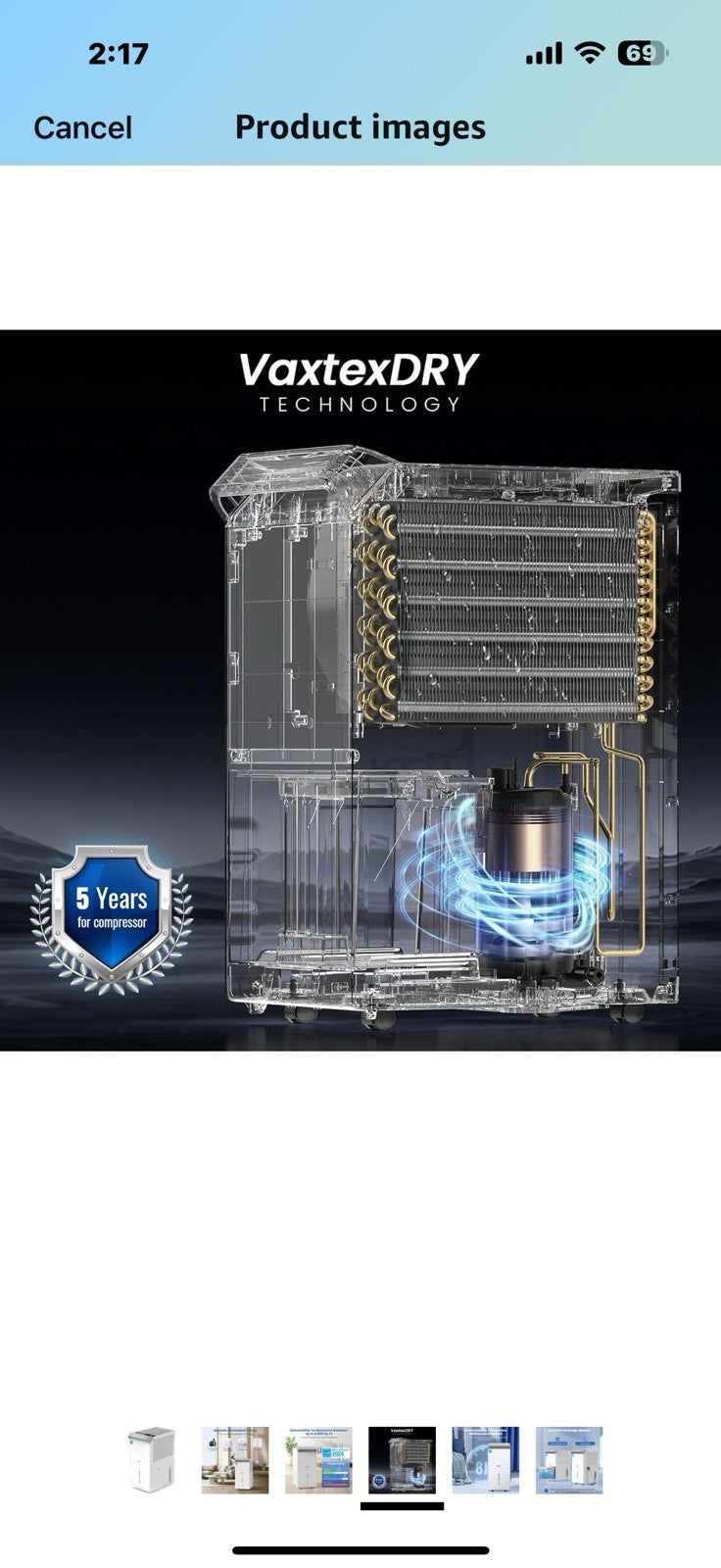 4,000 Sq.Ft Most Efficient Energy Star 2024 dehumidifier for Basement