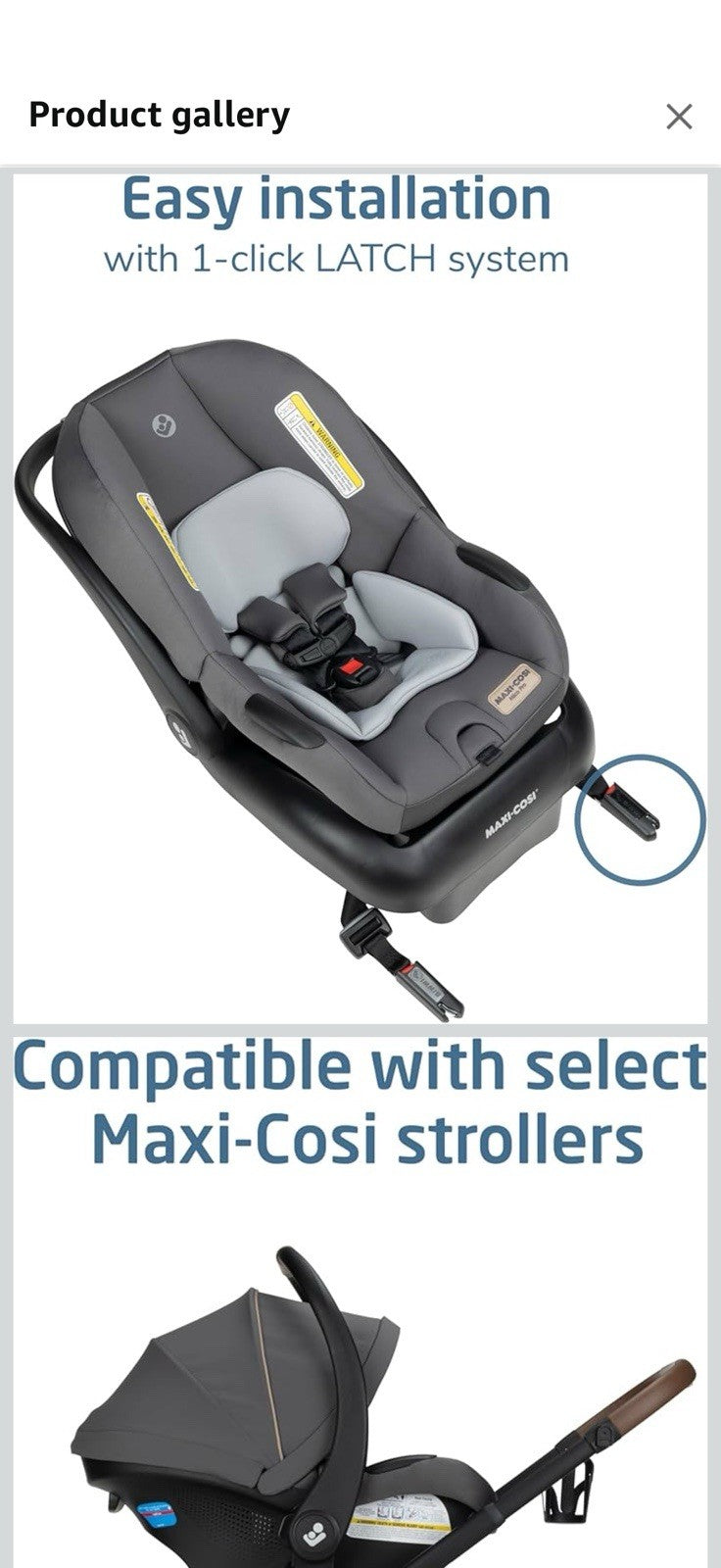 Maxi-COSI Mico Pro Infant Seat,