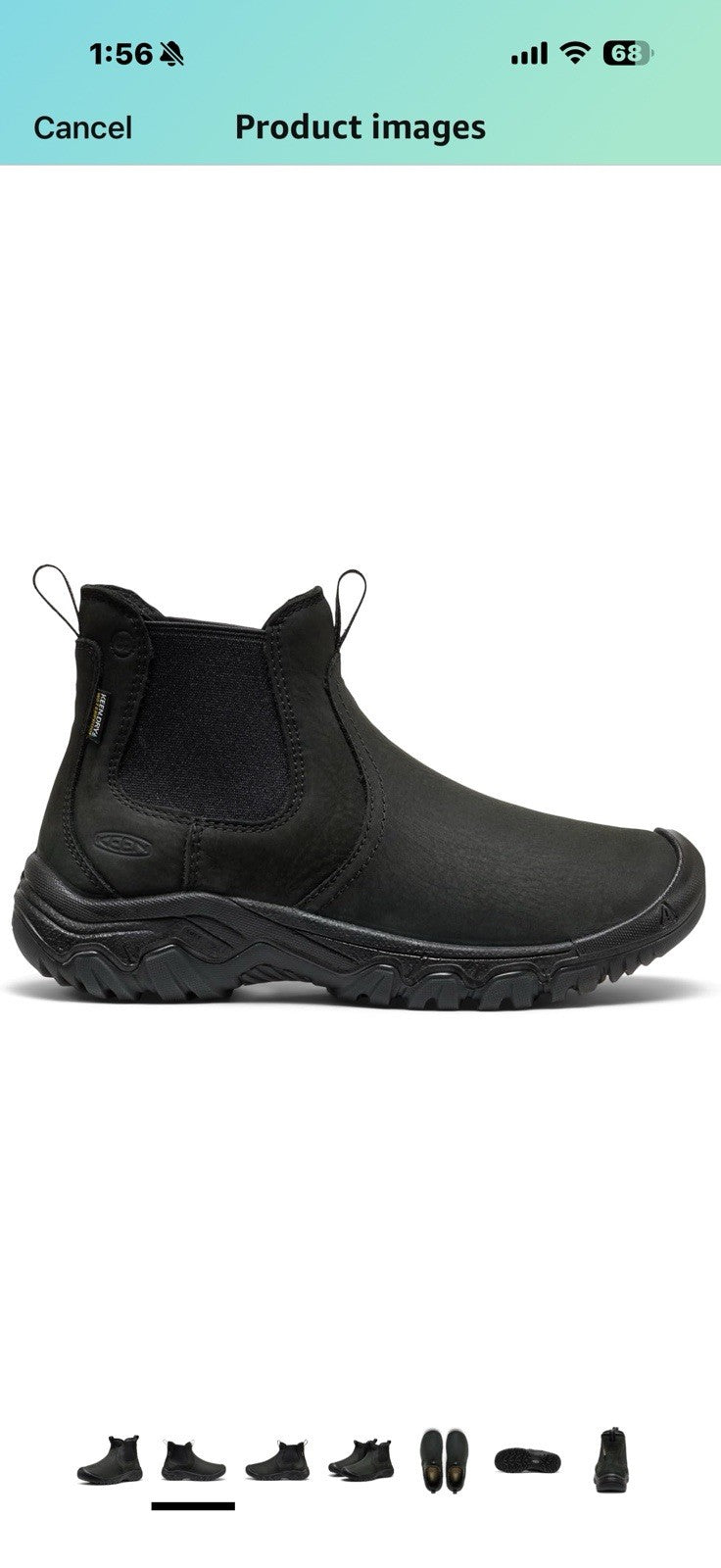 KEEN womens Greta 2 Chelsea Pull On Durable Comfortable Insulated 6.5