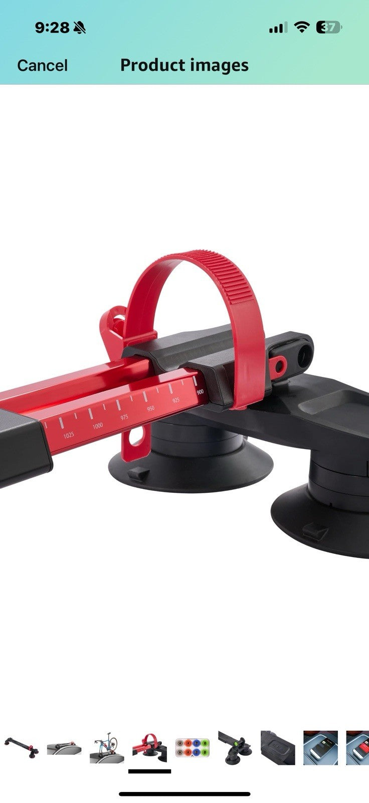 Allen Smart Suction™ Roof Mount 1-Bike Rack, Model SB-01