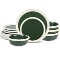 Stone Lain Capri 12-Piece Dinnerware Set Stoneware, 12-Piece - Service for 4