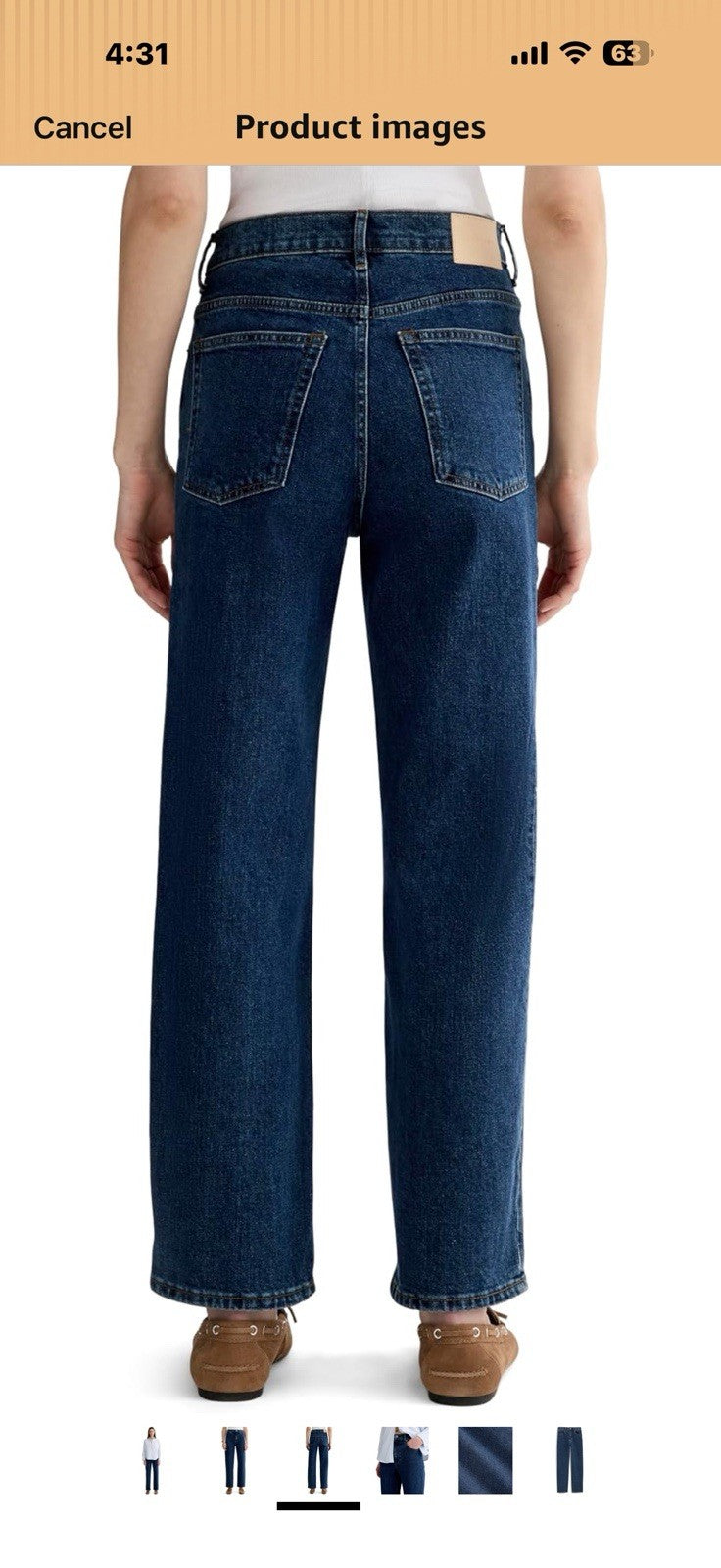Everlane Women's The Way-High® Jean Size: 33W x 27L 