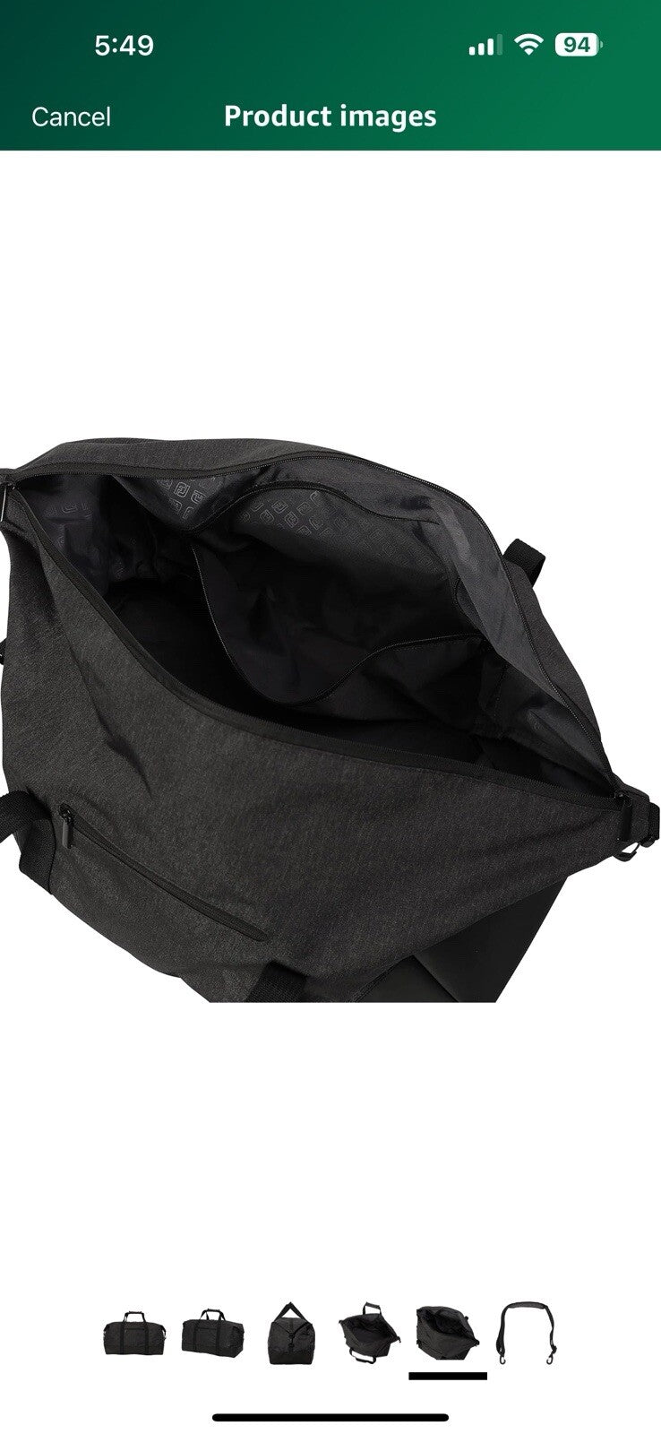 FootJoy Lightweight Travel Duffel Bag