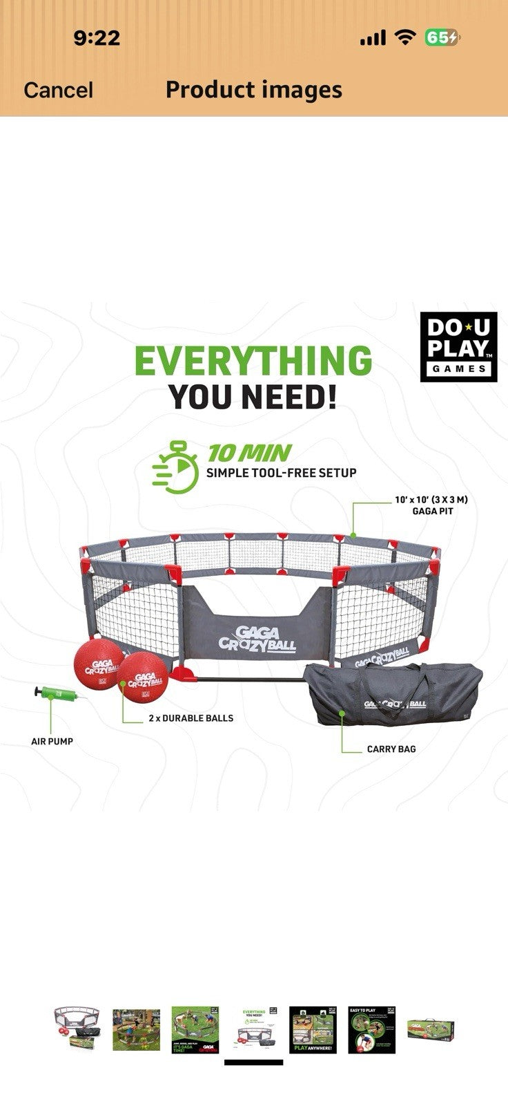 Do You Play GAGA CrazyBall Game Kit (DS)