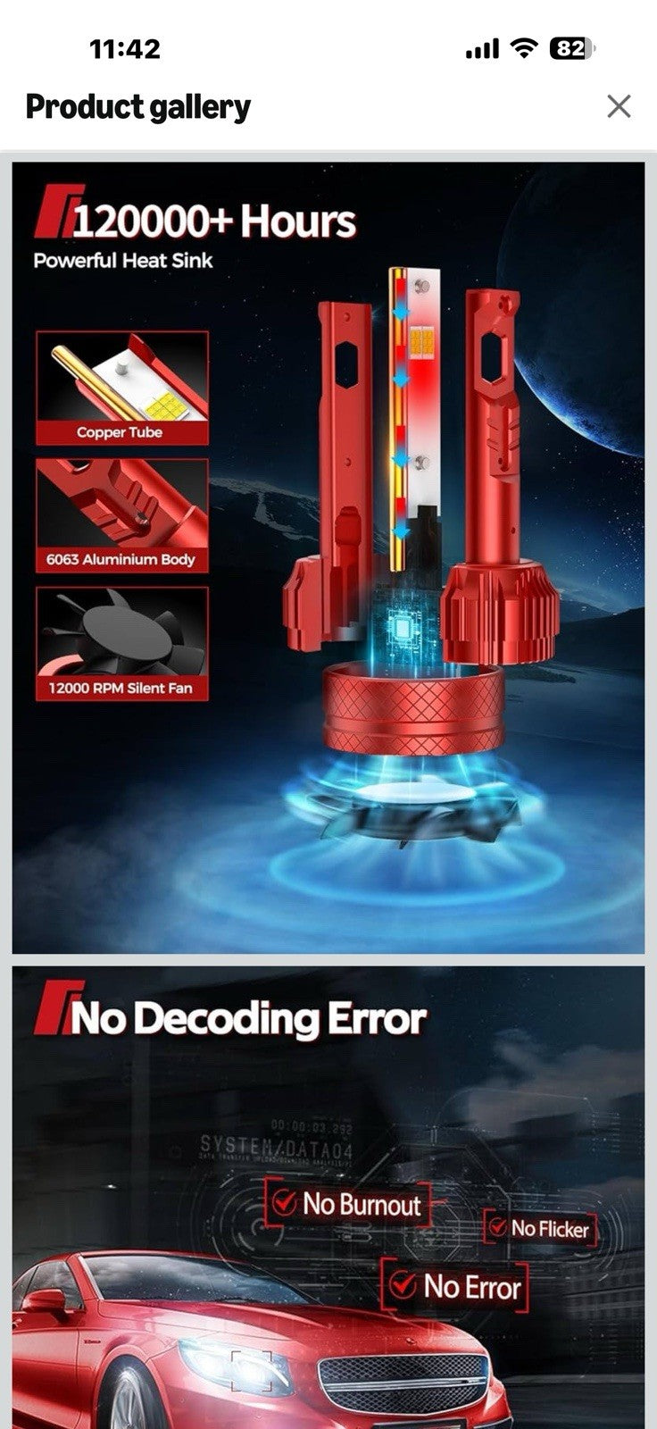 Torchbeam 2026 9007 Bulbs, 91000LM 15X Super Brighter 9007 Fog Upgrade,