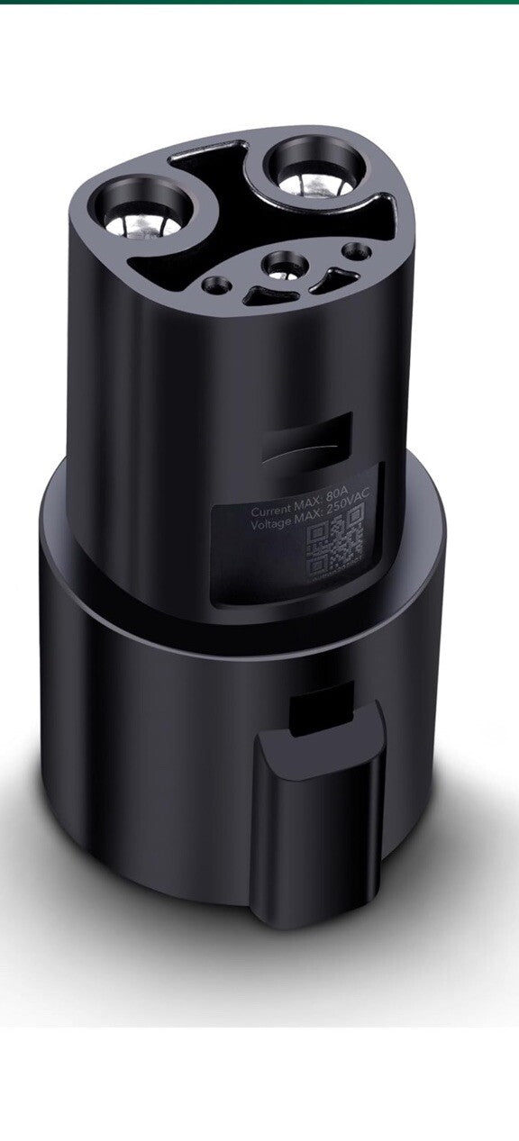 Lectron J1772 to Tesla Adapter 80 Amp (250V) - Compatible with Tesla 