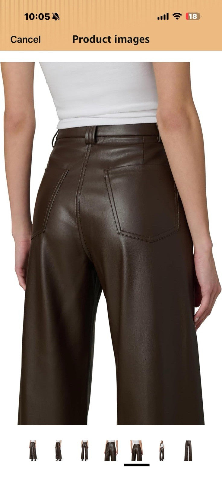 Joe's Women's The Mia Vegan Leather Trouser
