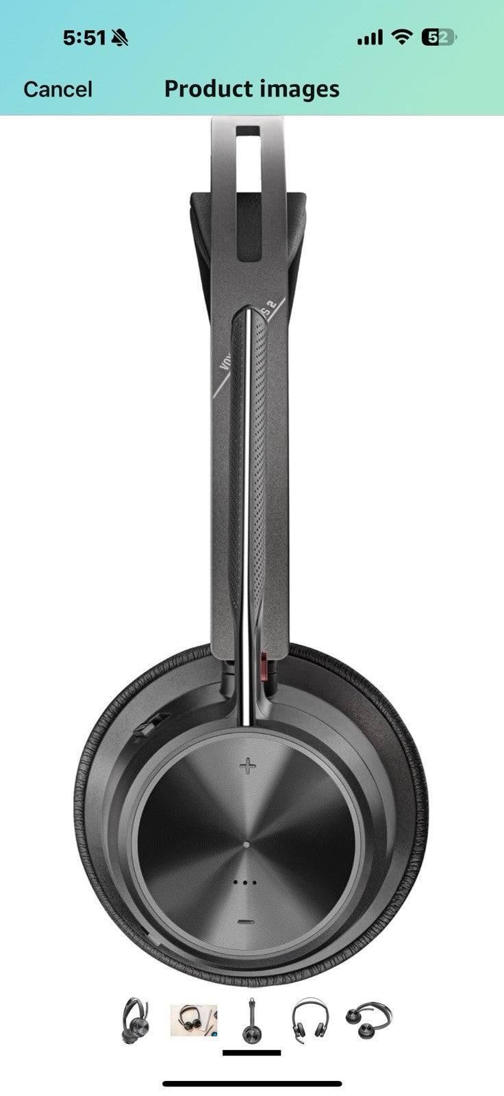 POLY Voyager Focus 2 USB-C-C Headset USB-C/A Adapter (A58JCAA)