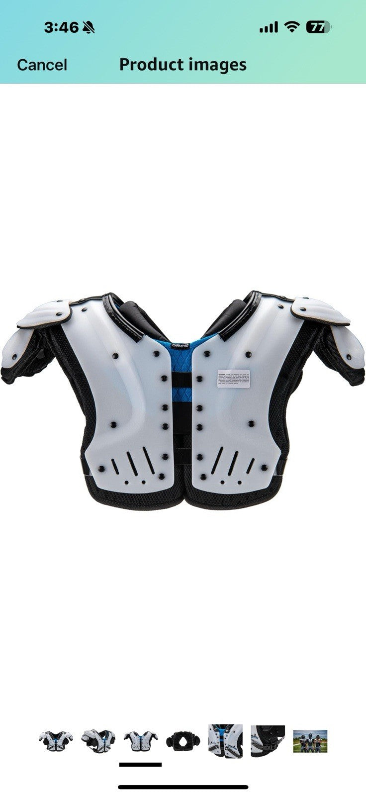 CHAMPRO Falcon All Purpose Shoulder Pad Large 