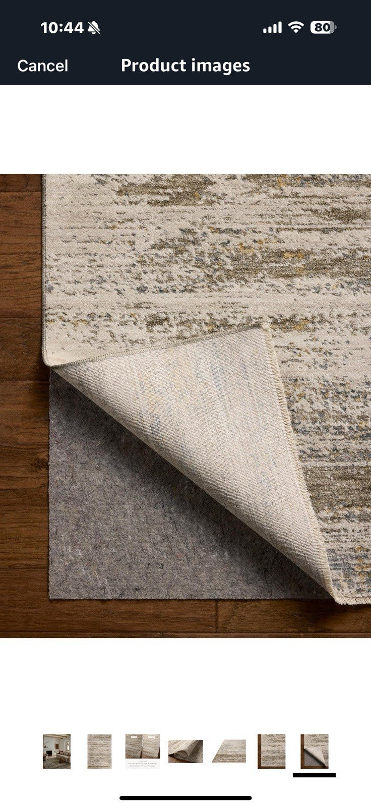 Loloi II Nellie Collection NEL-04 Lagoon/Dove 7'-10" x 10'-2" Area Rug