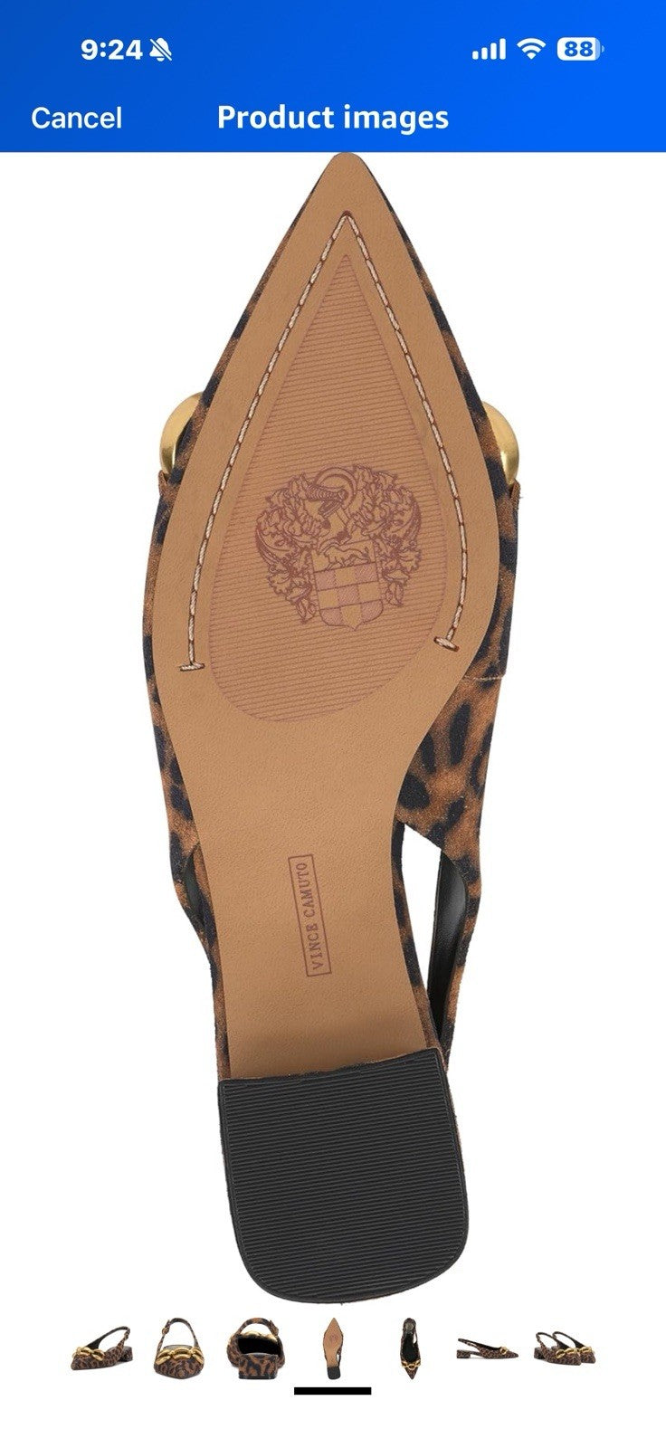 Vince Camuto Women's Valiey Mule Size 7
