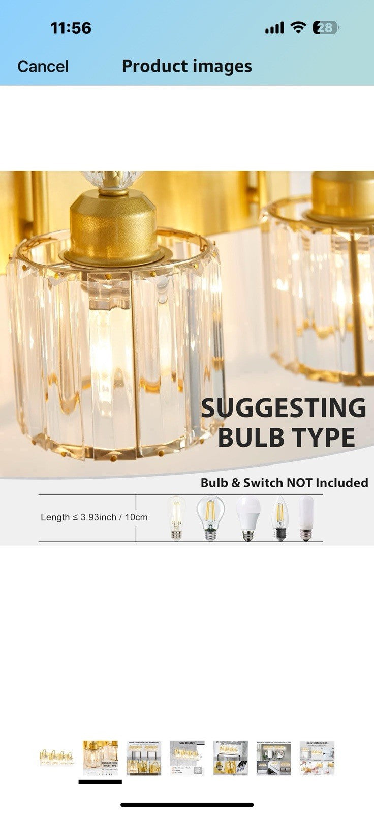 Bathroom Vanity Light Fixtures Over Mirror - Makeup Lighting Pure Gold