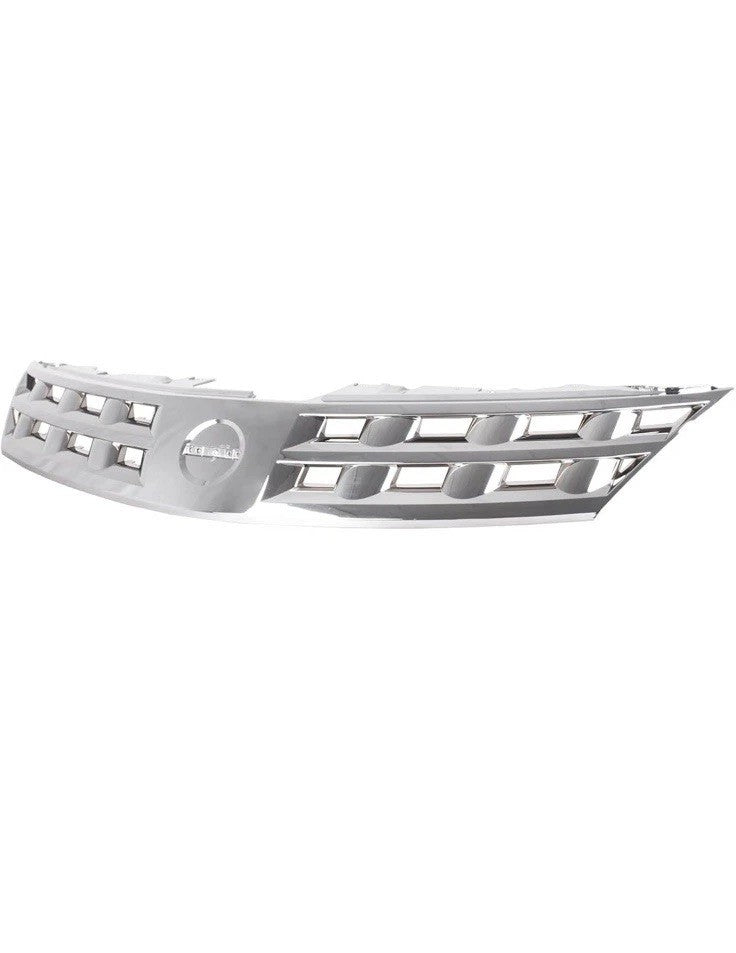 Chrome Front Grille Compatible with 2003-2005 Nissan Murano, ABS 