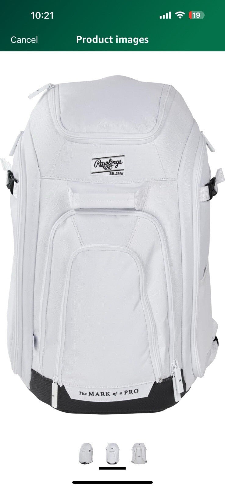 Rawlings | LEGION 2.0 Player's Backpack | Baseball/Softball | Multiple Styles