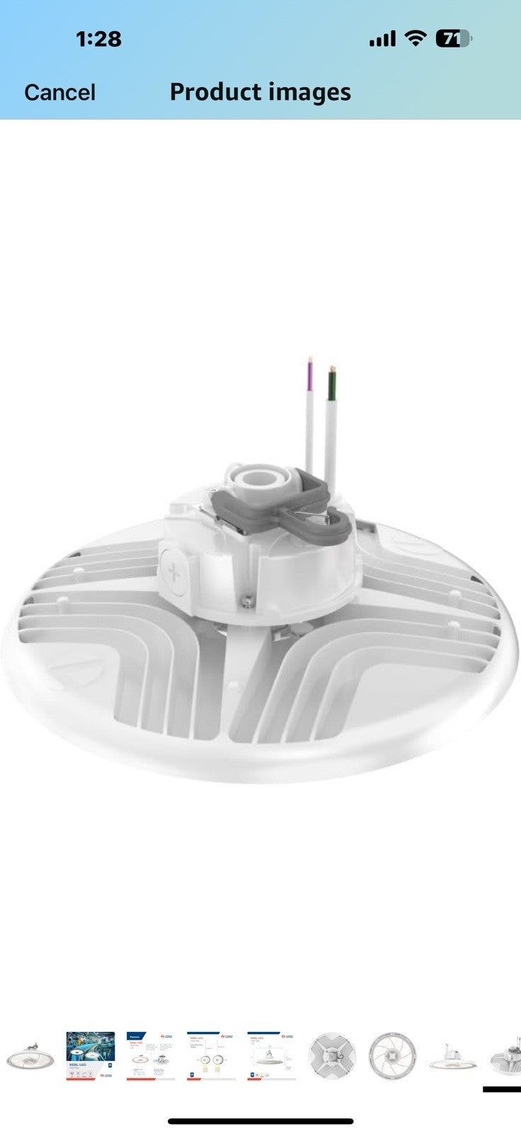 Lithonia Lighting REBL Round High Bay LED Light