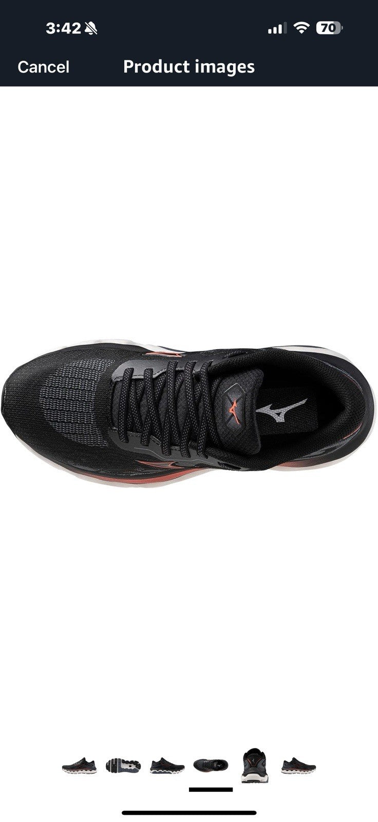 Mizuno Women's Wave Horizon 7 Running Shoe  10 Wide 